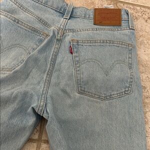 Levi's Woman’s Light Blue Relaxed Fit Jeans with Red Tab